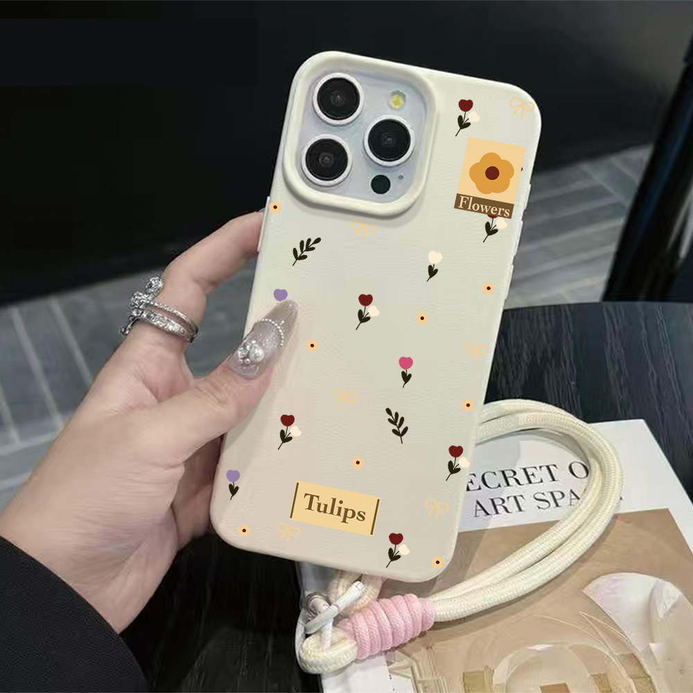 Phone Cases With Straps - Чехол для телефона с ремешком-бантом и