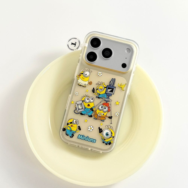 Cute Anime Case - Милый мультяшный чехол с миньонами для