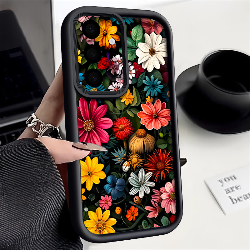 Phone Cases Samsung A14 - Чехол с цветочным узором для Samsung