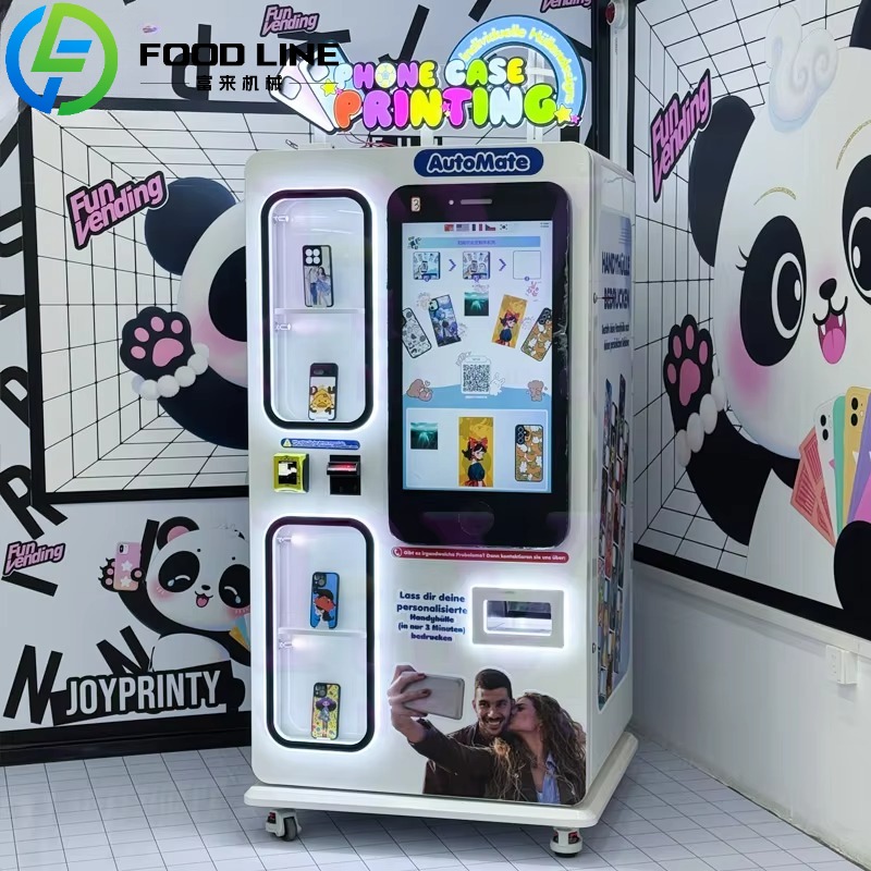 Phone Cases Vending Machine - Торговый автомат мгновенного обслуживания корпуса телефона.