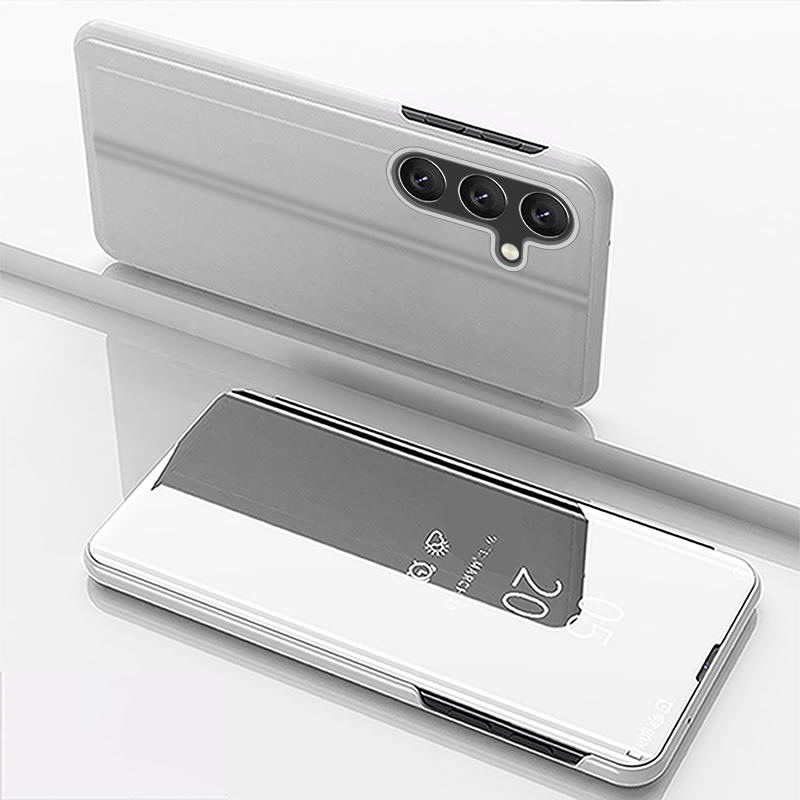 Phone Cases With Stand - Роскошный зеркальный чехол-флип с подставкой для