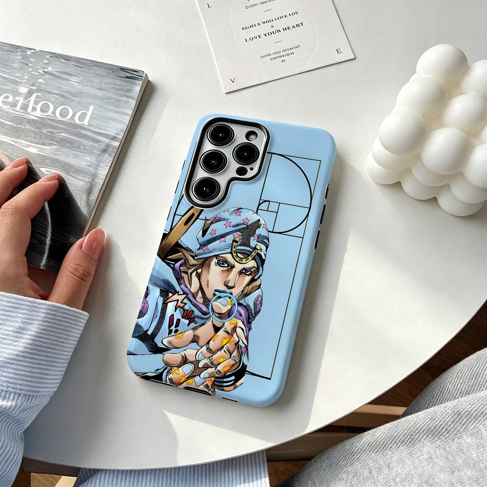 Phone Cases Samsung S23 - Крутой аниме-чехол J-JOJO Steel Ball Run