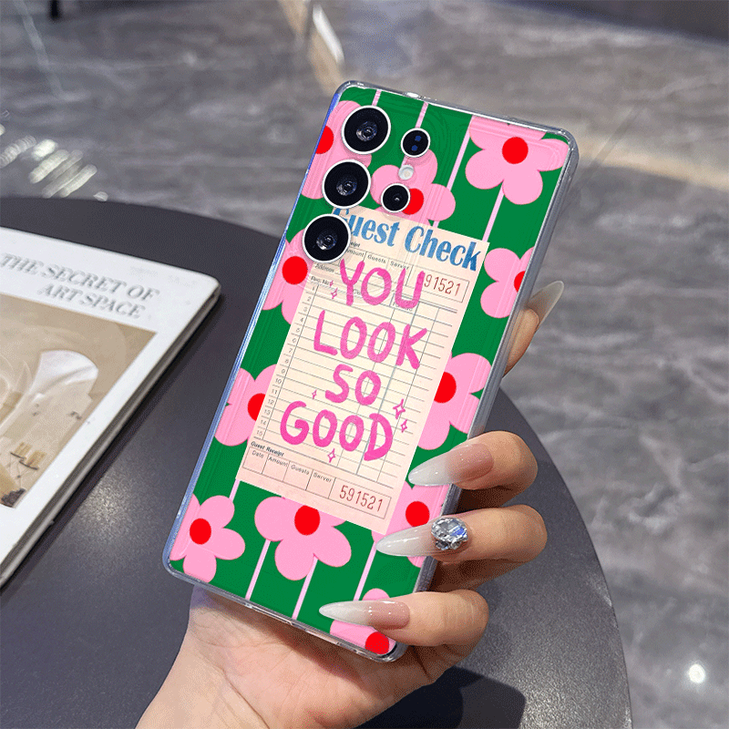 Phone Cases Samsung A14 - Креативный чехол для телефона с полосатым