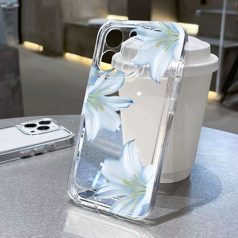 Phone Cases Store - Модный изысканный прозрачный чехол для телефона