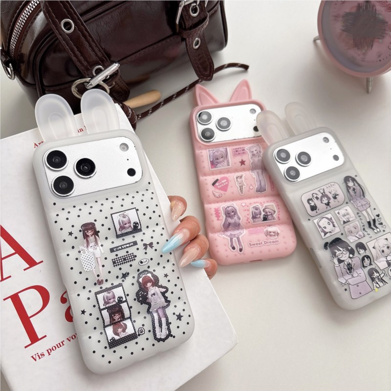 Cute Anime Case - Японский чехол для телефона Y2K с