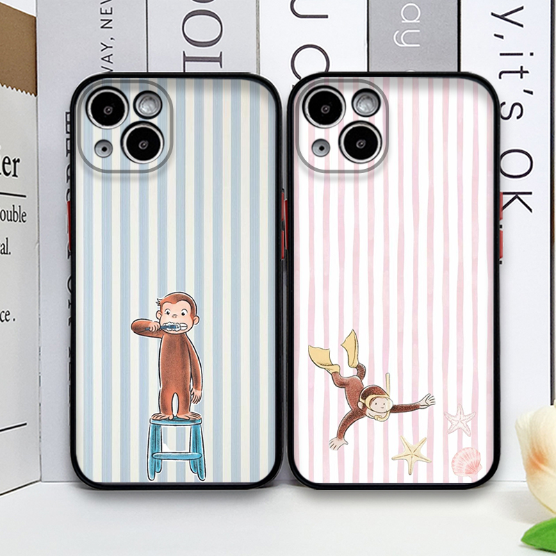 Phone Cases Xs Max - Мягкий чехол Y2K с мультяшной полосатой