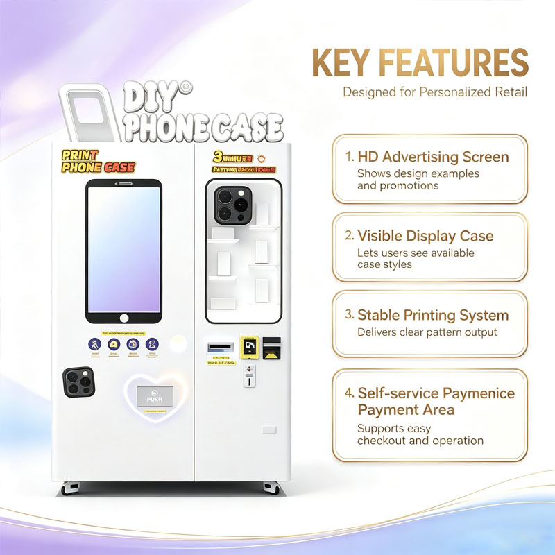 Коммерческий автоматический ве – обзор и цена Phone Cases Vending Machine