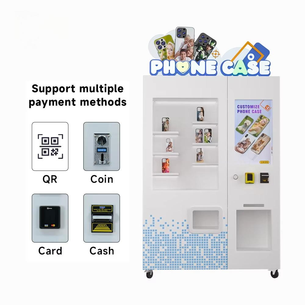 Интеллектуальный УФ-принтер дл – обзор и цена Phone Cases Vending Machine