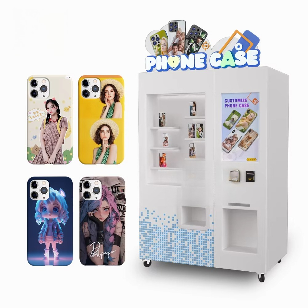 Интеллектуальный УФ-принтер дл – обзор и цена Phone Cases Vending Machine