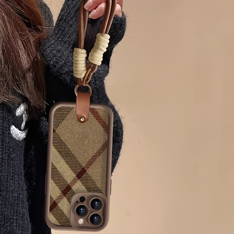 Коричневый чехол-накладка с ре – обзор и цена Phone Cases With Straps