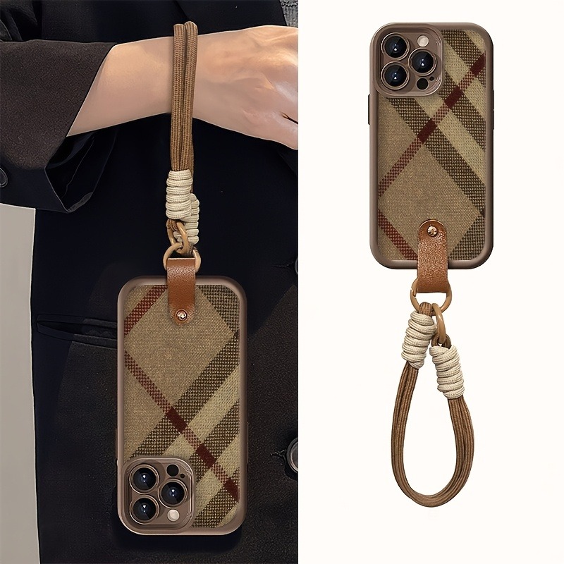 Коричневый чехол-накладка с ре – обзор и цена Phone Cases With Straps