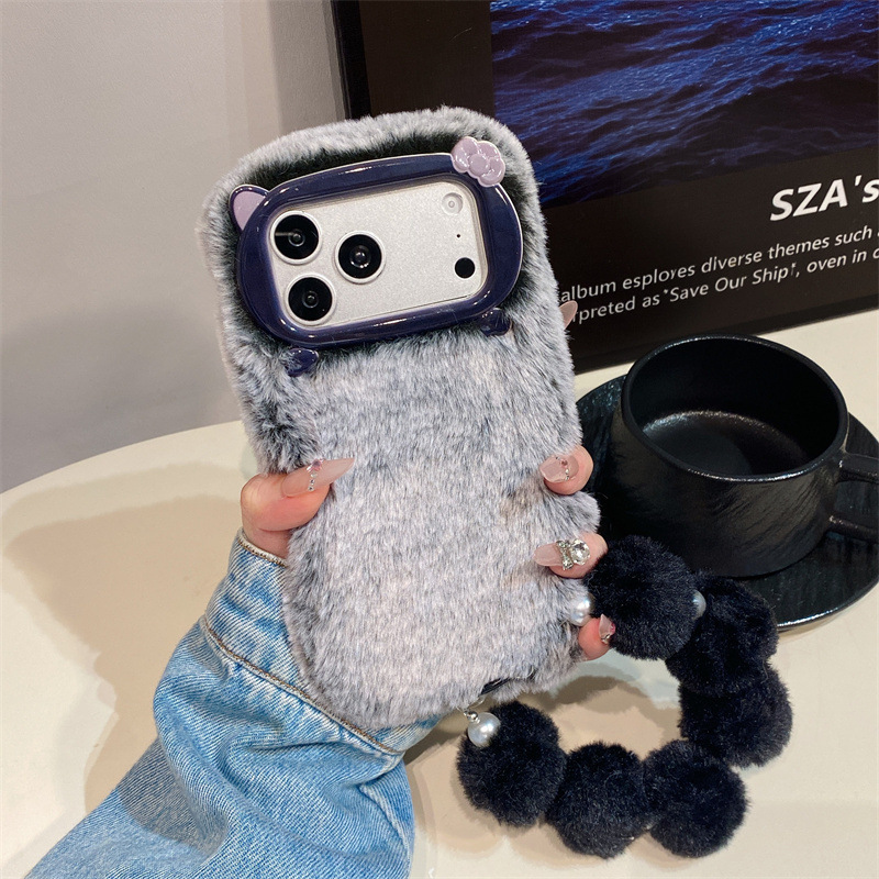 Роскошный однотонный плюшевый  – обзор и цена Phone Cases Store