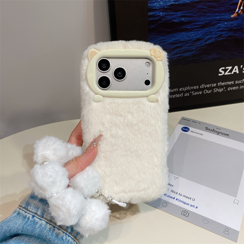 Роскошный однотонный плюшевый  – обзор и цена Phone Cases Store