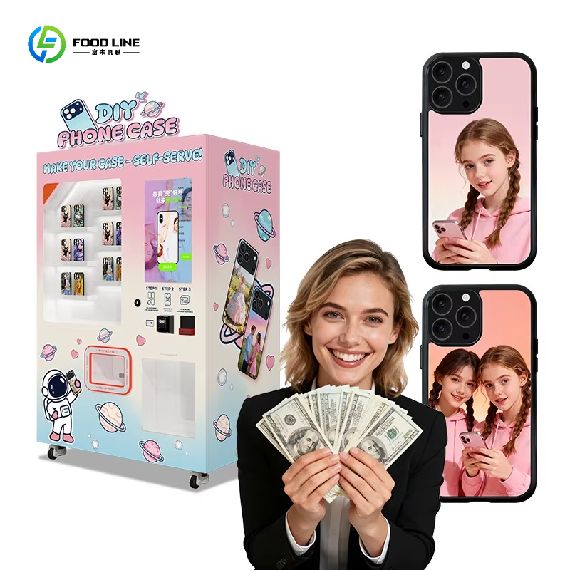 Автоматический УФ-принтер для  – обзор и цена Phone Cases Vending Machine