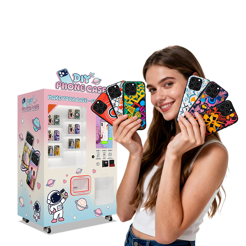Автоматический УФ-принтер для  – обзор и цена Phone Cases Vending Machine