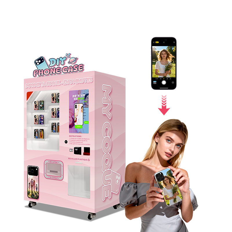 Автоматический УФ-принтер для  – обзор и цена Phone Cases Vending Machine