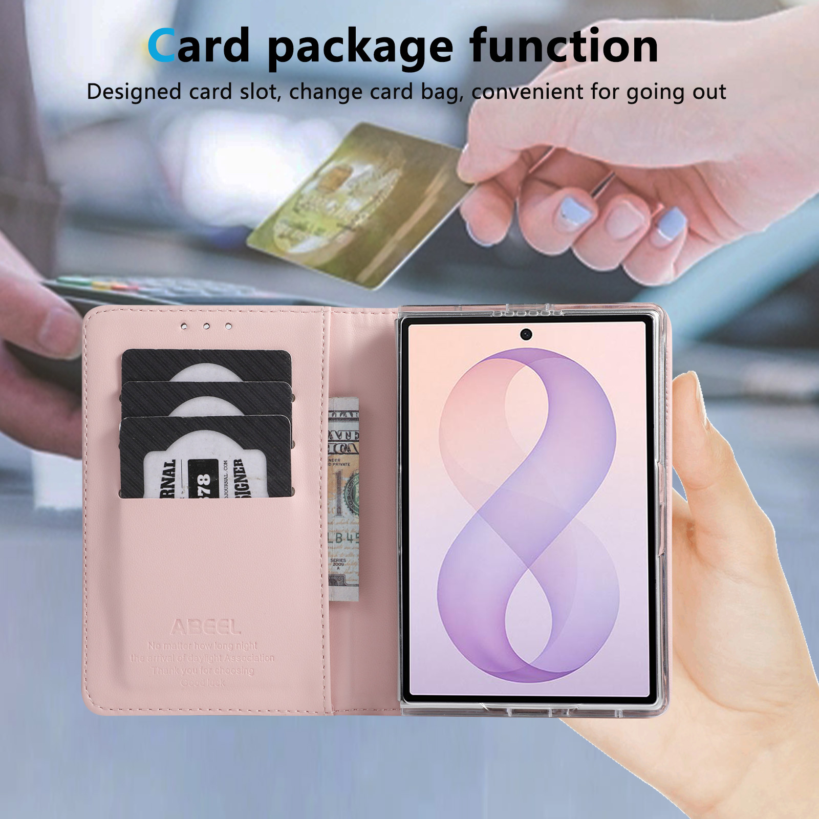 Чехол-книжка Flip Cards Solt и – обзор и цена Card Holder Slim Case