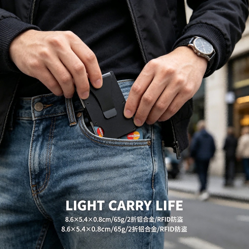 Держатель для карт из алюминие – обзор и цена Card Holder Slim Case