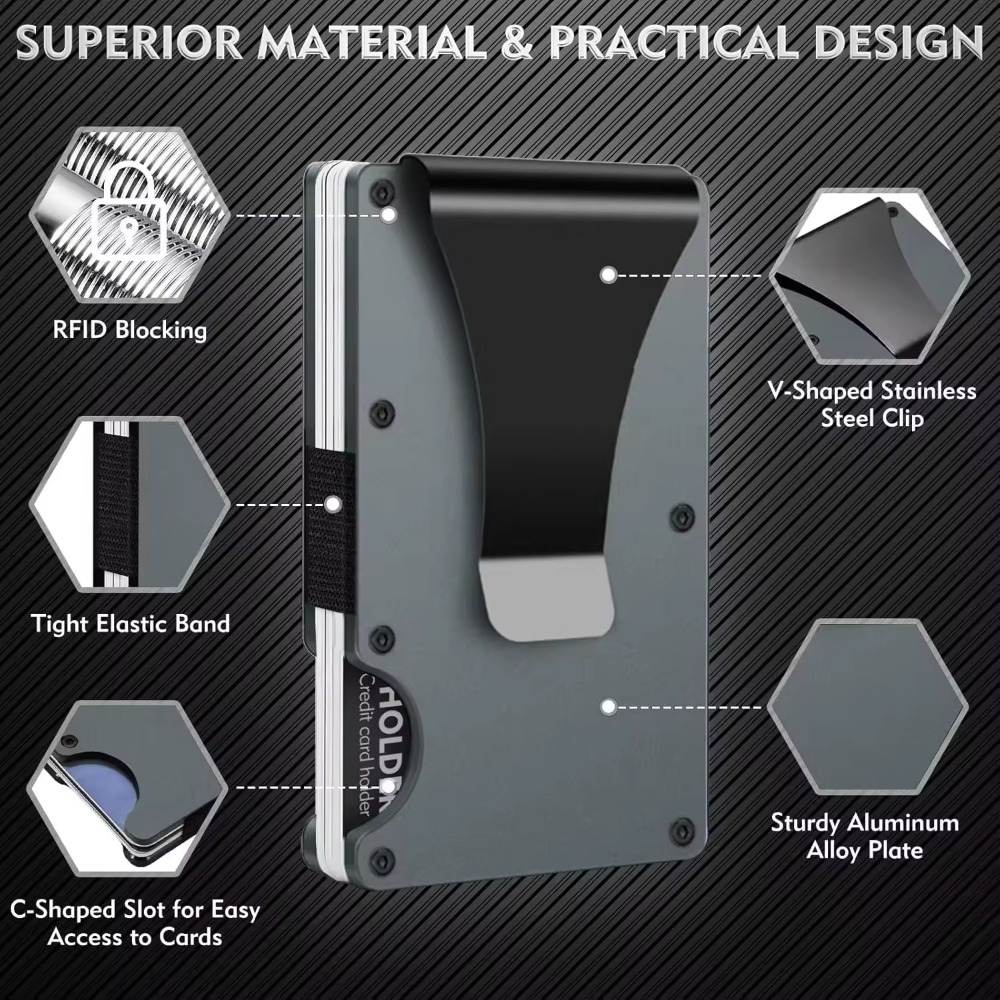 Держатель для карт из алюминие – обзор и цена Card Holder Slim Case
